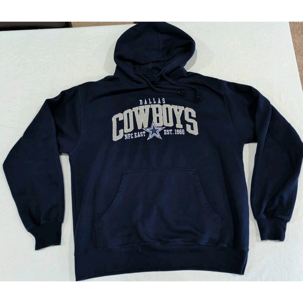 NFL Dallas Cowboys Authentic Pullover Hoodie Sweatshirt Adult Size XL